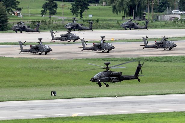 A view of Camp Humphreys, a US Forces Korea base in Pyeongtaek, Gyeonggi Province, in this file photo. (AP-Yonhap)