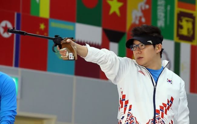 South Korean shooter Jin Jong-oh (Yonhap)