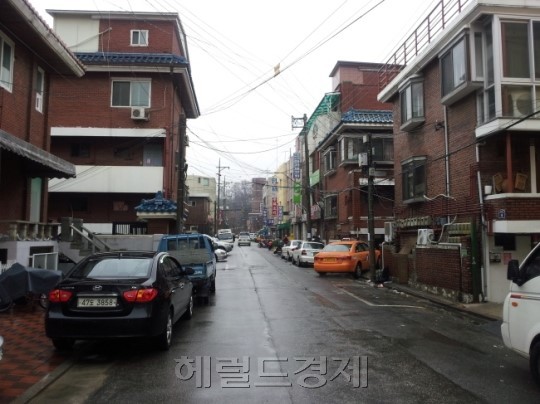 서울의 한 단독주택 재개발 단지 모습.  [헤럴드DB]