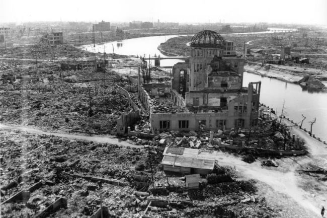 Hiroshima after the atomic bomb (Reuters)