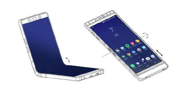삼성전자 ‘폴더블폰’ 예상도 [출처=디지에코]