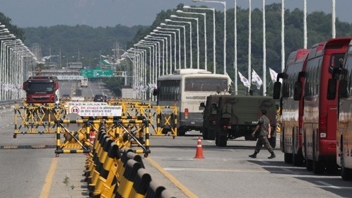 Unification Bridge in Paju, Gyeonggi Province, South Korea (Yonhap)