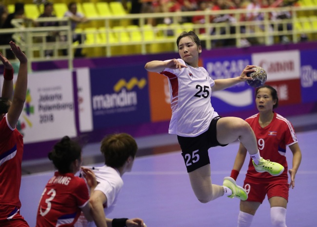 South Korean bandball player Jung Yu-ra (Yonhap)