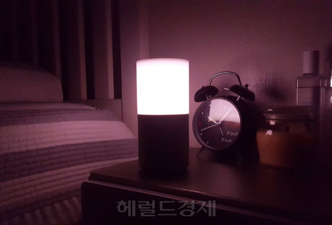 ‘누구 캔들’ 사용 모습[헤럴드경제]