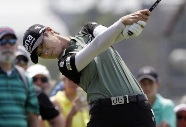 South Korean golfer Park Sung-hyun (Yonhap)
