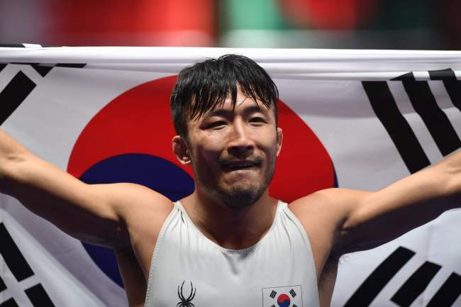 South Korean Greco-Roman wrestler Ryu Han-su (Yonhap)