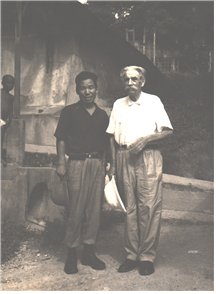 김찬삼과 슈바이처박사