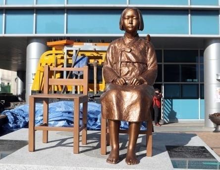 일본군 위안부 문제의 피해를 상징하는 상징물인 ‘평화의 소녀상’. [사진=헤럴드경제DB]