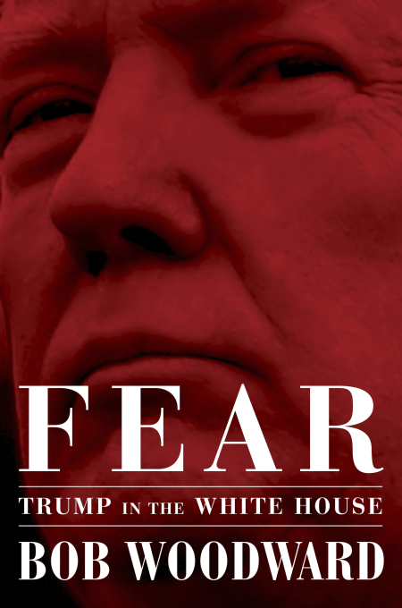 <YONHAP PHOTO-1317> This image released by Simon & Schuster shows "Fear: Trump in the White House," by Bob Woodward, available on Sept. 11. (Simon & Schuster via AP)/2018-08-29 06:39:45/ <저작권자 ⓒ 1980-2018 ㈜연합뉴스. 무단 전재 재배포 금지.>
<YONHAP PHOTO-1317> This image released by Simon & Schuster shows "Fear: Trump in the White House," by Bob Woodward, available on Sept. 11. (Simon & Schuster via AP)/2018-08-29 06:39:45/ <저작권자 ⓒ 1980-2018 ㈜연합뉴스. 무단 전재 재배포 금지.>