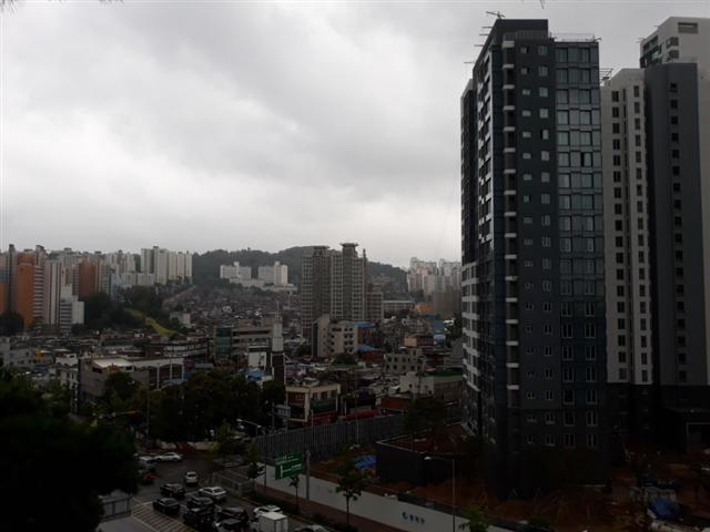 8.27 부동산대책으로 투기지역으로 신규 지정된 서울 동작구의 흑석뉴타운 일대.  [헤럴드경제DB]