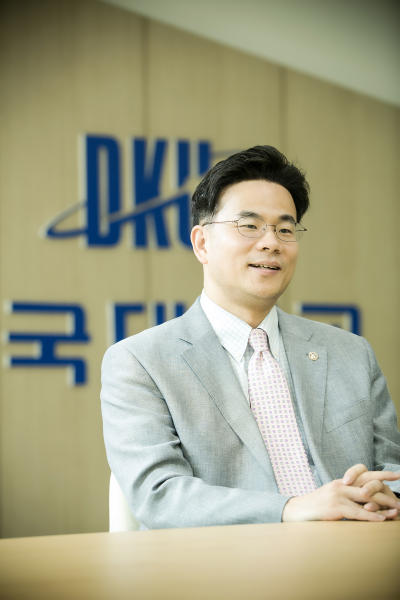 단국대 유정석 입학처장.