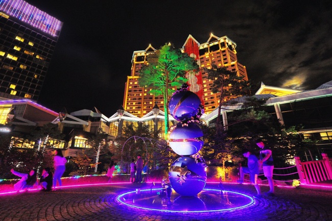 South Korea's state-owned casino Kangwon Land, which is the biggest casino in the country. (Yonhap)