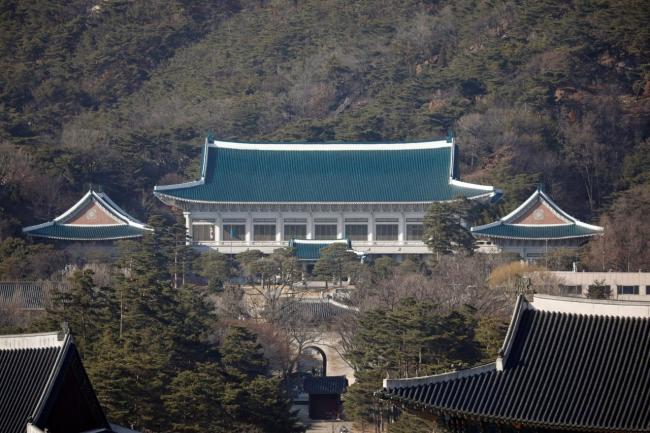 The Presidential Blue House is seen in Seoul, South Korea. (Reuters)