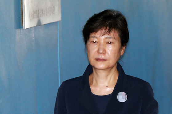 South Korea's ex-President Park Geun-hye. (Yonhap)