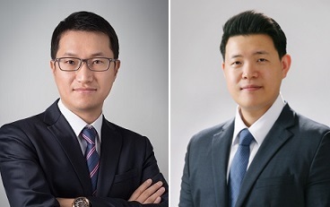 Seong Hong (left) and Jeong Young-won