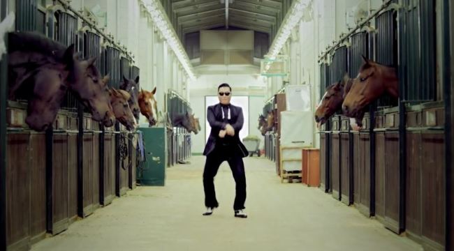 (Screen-captured from Psy`s `Gangnam Style` YouTube music video)