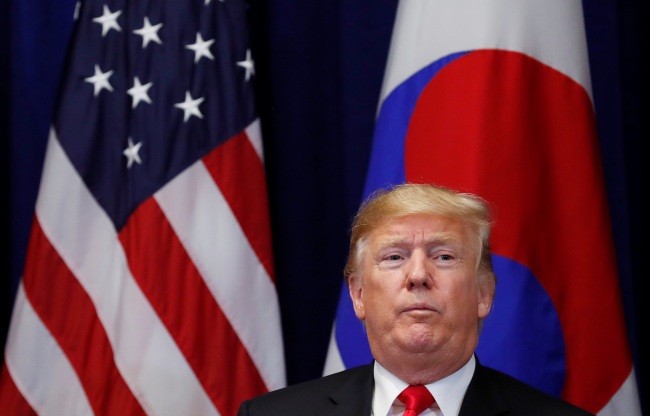 US President Donald Trump. (Yonhap)