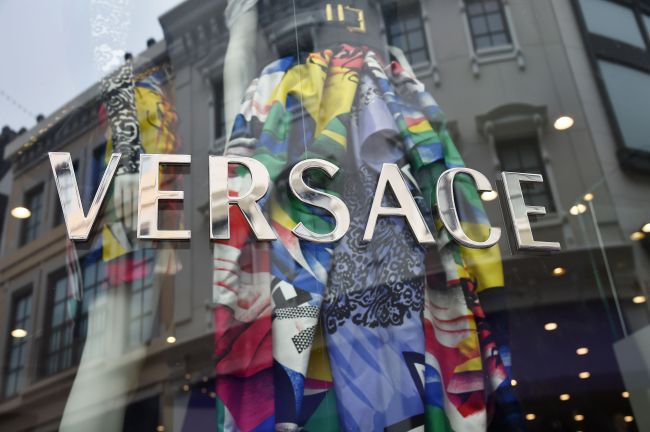The Versace store in Beverly Hills, California is seen on September 25, 2018. (AFP-Yonhap)