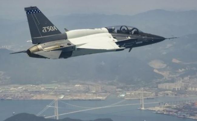 KAI's T-50A (Yonhap)