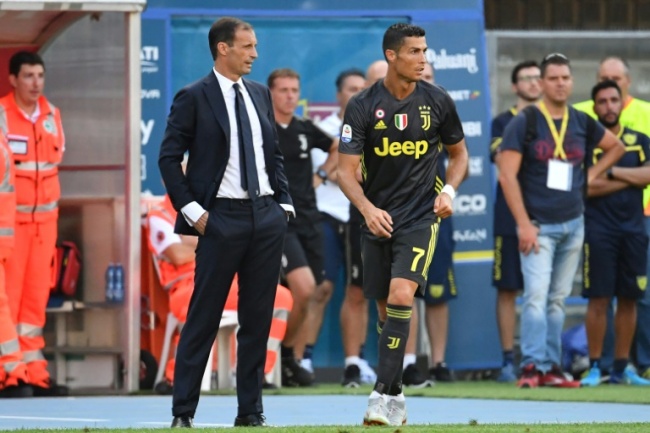 "He's an extraordinary player," said Juventus coach Massimiliano Allegri. (AFP)