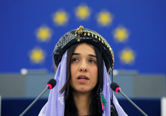 Nadia Murad (EPA)