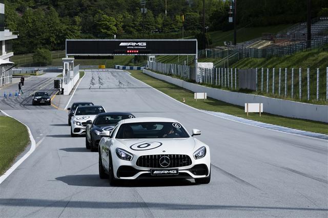 지난 5월 문을 연 세계 최초의 AMG 브랜드 적용 트랙 AMG 스피드웨이(AMG Speedway) 모습. [제공=메르세데스-벤츠 코리아]