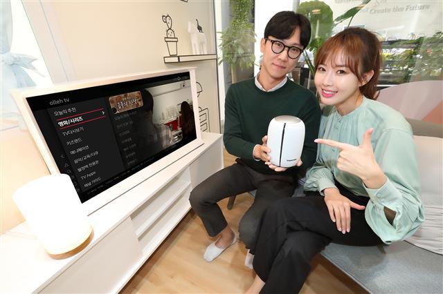 KT 기가지니 ‘말로 다되는 TV’