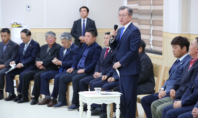 South Korean President Moon Jae-in (Yonhap)