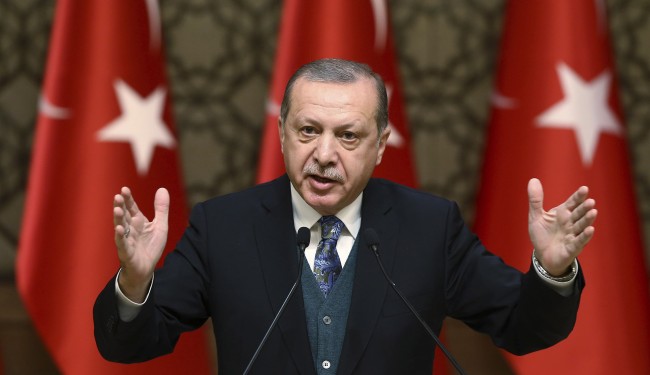 Turkish President Recep Tayyip Erdogan (AP)