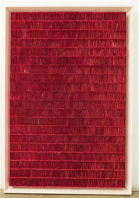 송광익, 지물(紙物), 한지,아크릴, 100×60 cm
[제공=통인옥션갤러리]