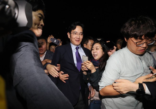 Samsung Electronics Vice Chairman Lee Jae-yong (Yonhap)