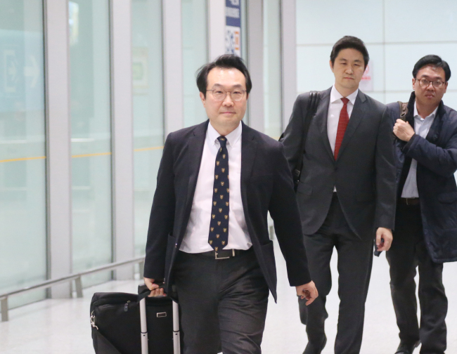 outh Korea's top nuclear envoy Lee Do-hoon arrived in Beijing on Thursday. Yonhap