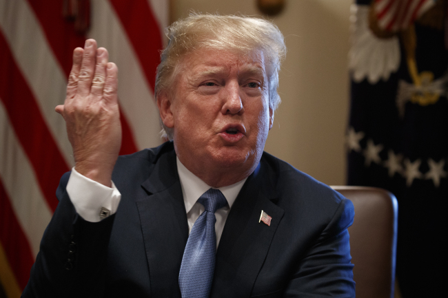 US President Donald Trump. Yonhap