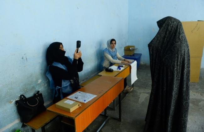Problems with biometric verification devices that were being used for the first time were among a litany of setbacks during the election (AFP)