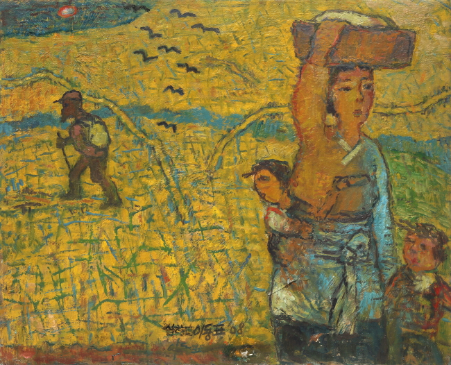 이동표, 이산의 아픔 50x60.6 cm 2008 유화 [사진제공=김종영미술관]
