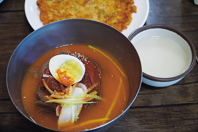 대청 농여 바다 건너 바다풀등 파노라마.