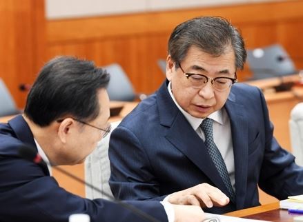 Suh Hoon, director of South Korea's National Intelligence Agency (NIS), in a file photo (Yonhap)