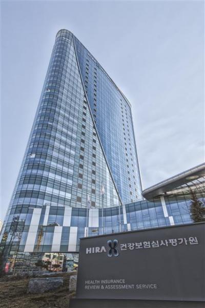 건강보험심사평가원 원주사옥 전경.