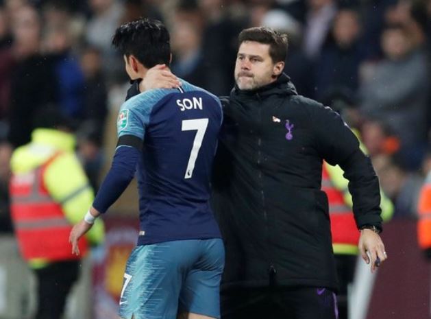 Tottenham Hotspur's South Korean attacker Son Heung-min (Reuters)