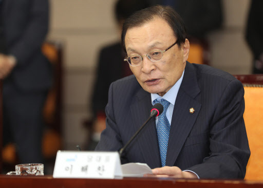 더불어민주당 이해찬 대표가 2일 오전 전북도청에서 열린 더불어민주당·전라북도 예산정책협의회에서 발언하고 있다. (사진=연합뉴스)