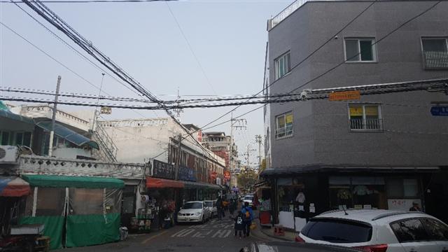 서울 성북구 장위동 뉴타운 해제지에 다세대 건물이 신축되는 모습