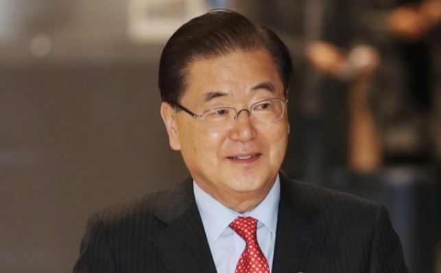 Presidential National Security Advisor Chung Eui-yong (Yonhap)