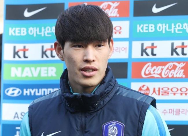 South Korea national football team midfielder Lee Chang-min (Yonhap)