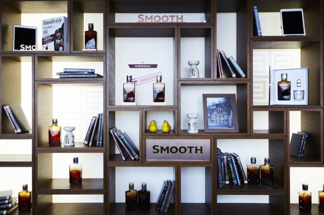 Interior of Moon Bar at The Smooth Hotel & Malt Bar (Pernod Ricard Korea)