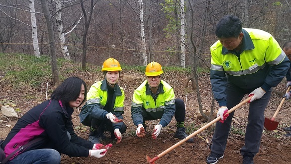 한라시멘트, 석회석광산에 멸종위기 야생식물 복원