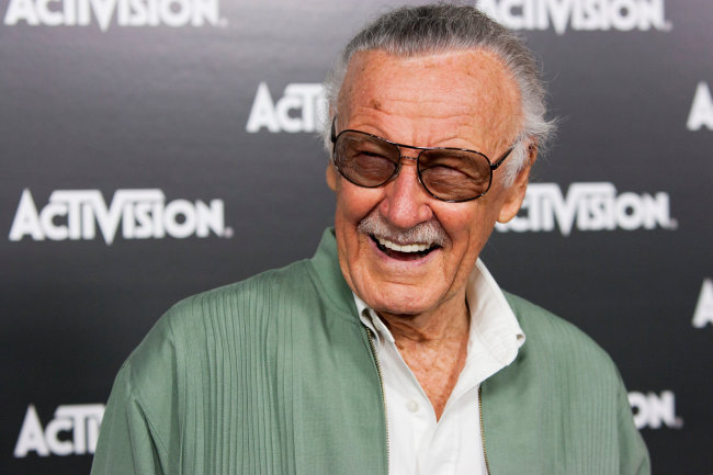 Stan Lee arrives at the Activision E3 Preview Event in Los Angeles June 14, 2010. (REUTERS)