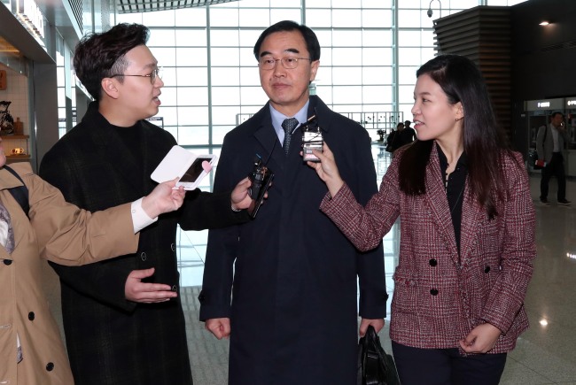 Unification Minister Cho Myoung-gyon (Yonhap)