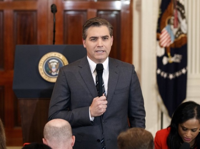 CNN journalist Jim Acosta (AP)