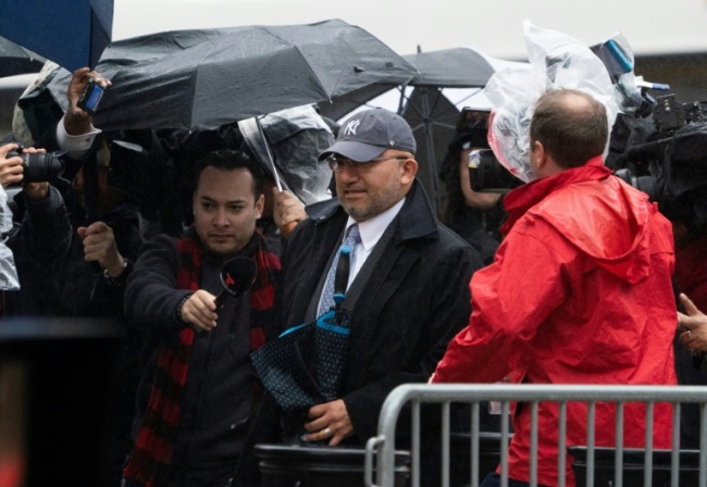 Guzman's lawyer Eduardo Balarezo claims his client is a "scapegoat" (AFP)