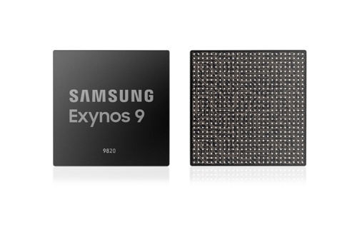 Samsung Electronics Co.'s Exynos 9 (9820) mobile application processor (Yonhap)
